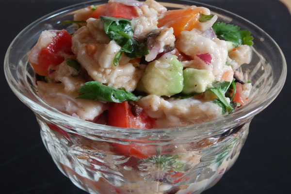 Ceviche mexicain