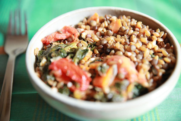 Curry de petit épeautre