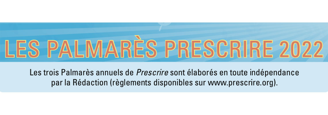Palmarès Prescrire 2022 des nouveaux médicaments : pas de Pilule d'Or et seulement deux médicaments primés